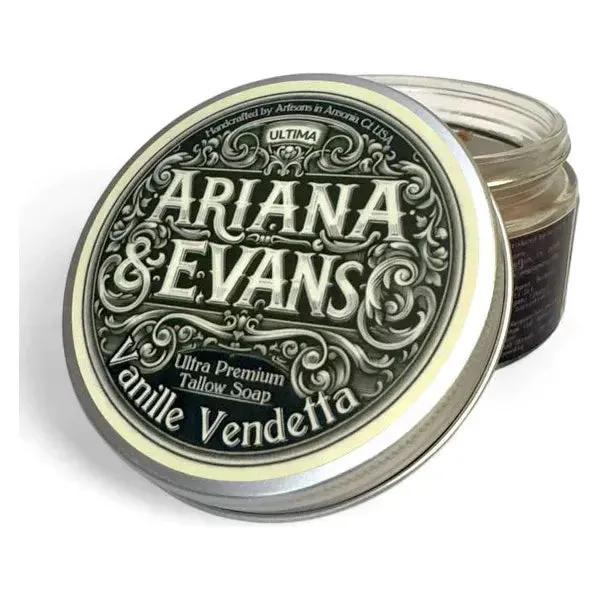 Ariana & Evans Vanille Vendetta sapone barba 4 oz Ultima