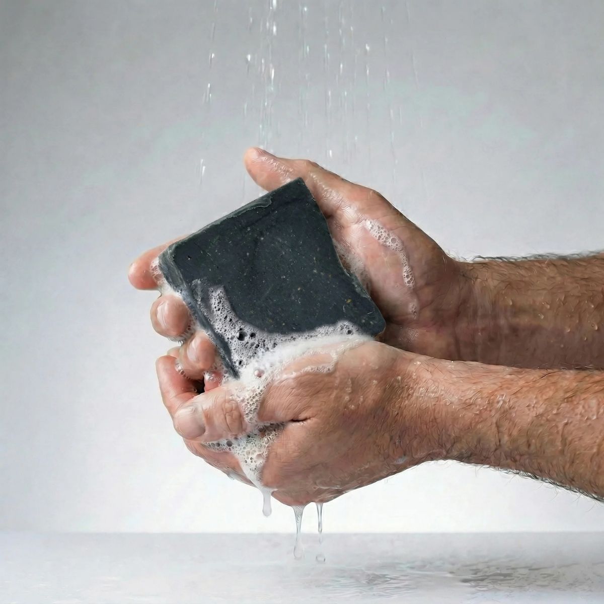 The Black Stuff Whats Yer Poison saponetta scrub 130g