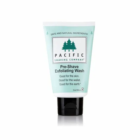 Pacific Shaving Bamboo scrub pre rasatura 3oz pelle sensibile