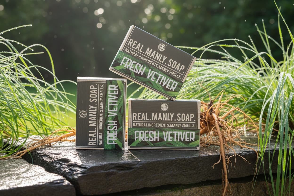 Wet Shaving Products Fresh Vetiver Saponetta Uomo Singola