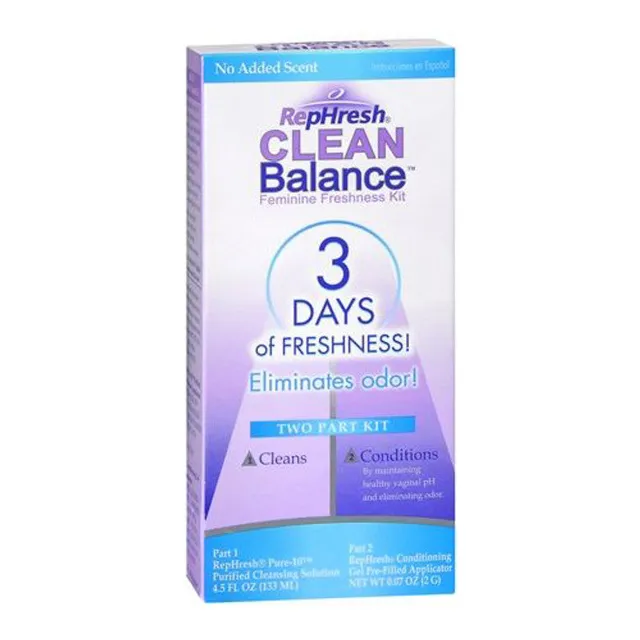 RepHresh Clean Balance kit igiene intima 2 pezzi fresco