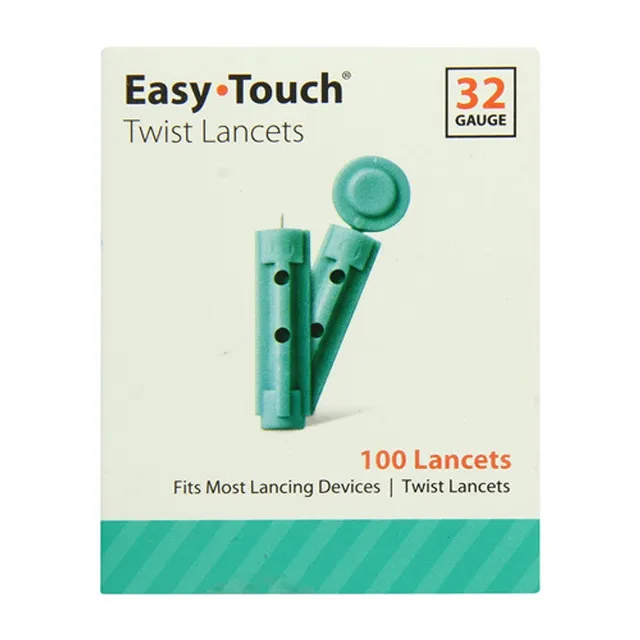 Easy Touch Twist Lancette Pungidito 32G Acciaio Sterili