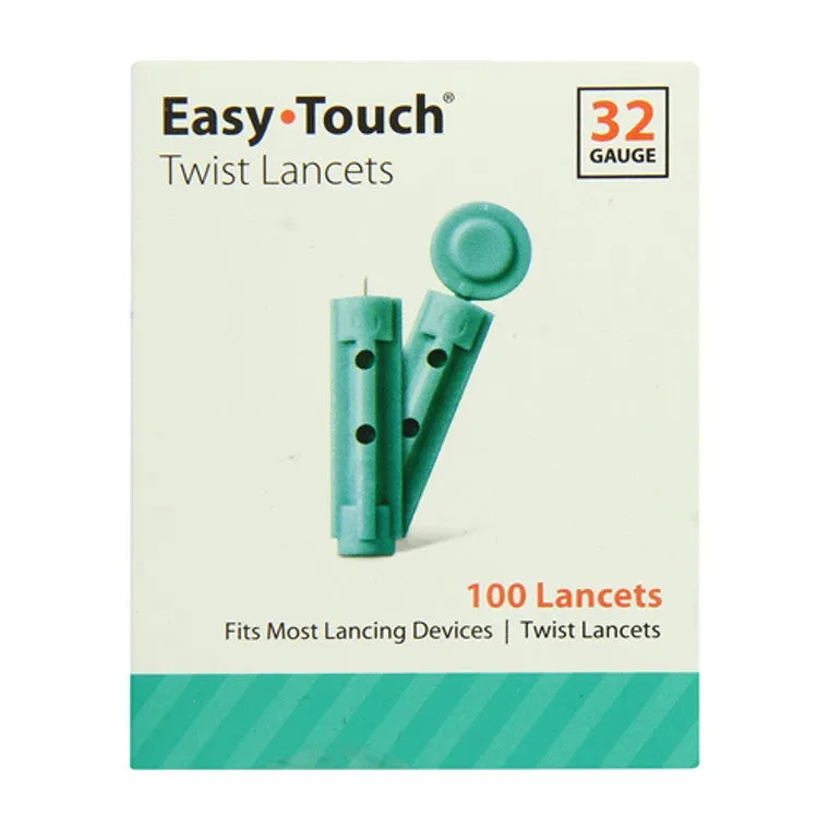 Easy Touch Twist Lancette Pungidito 32G Acciaio Sterili