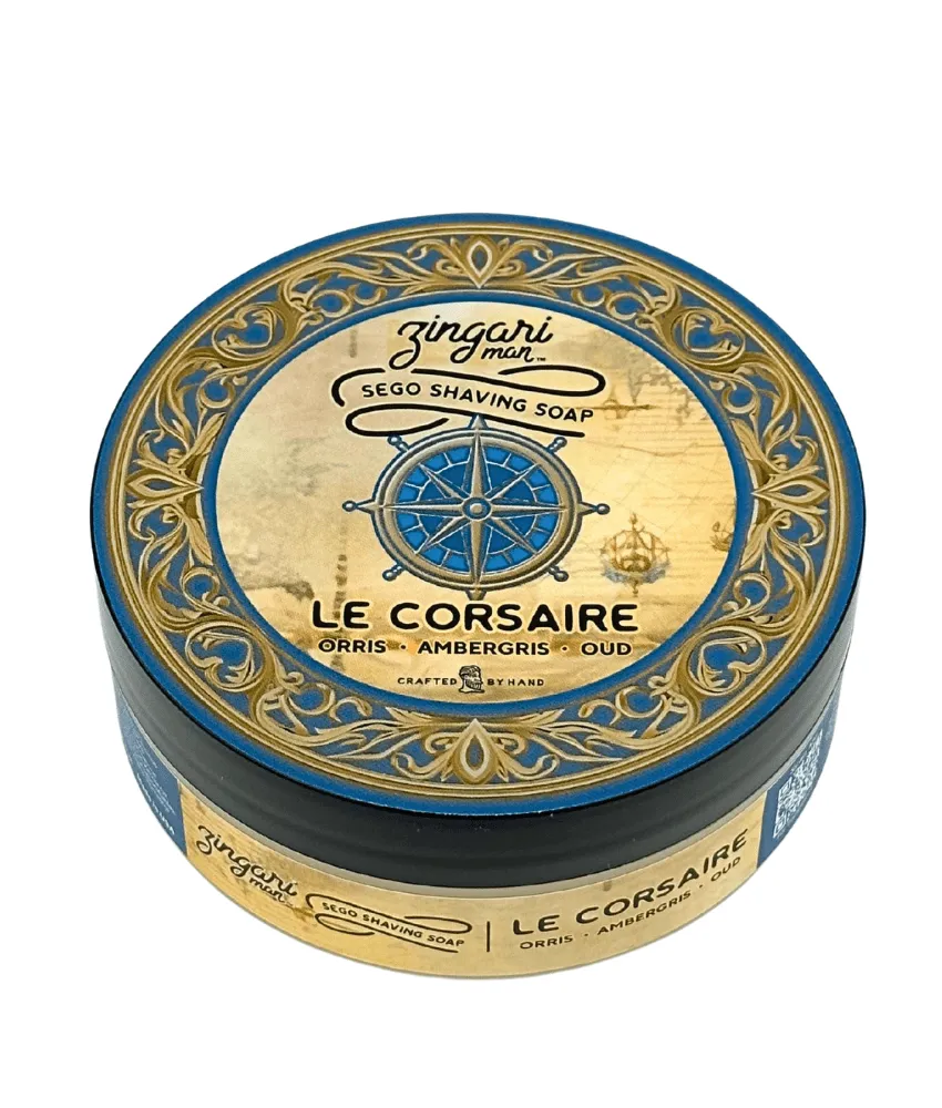Zingari Man Le Corsaire Sapone da Barba Marino Iris