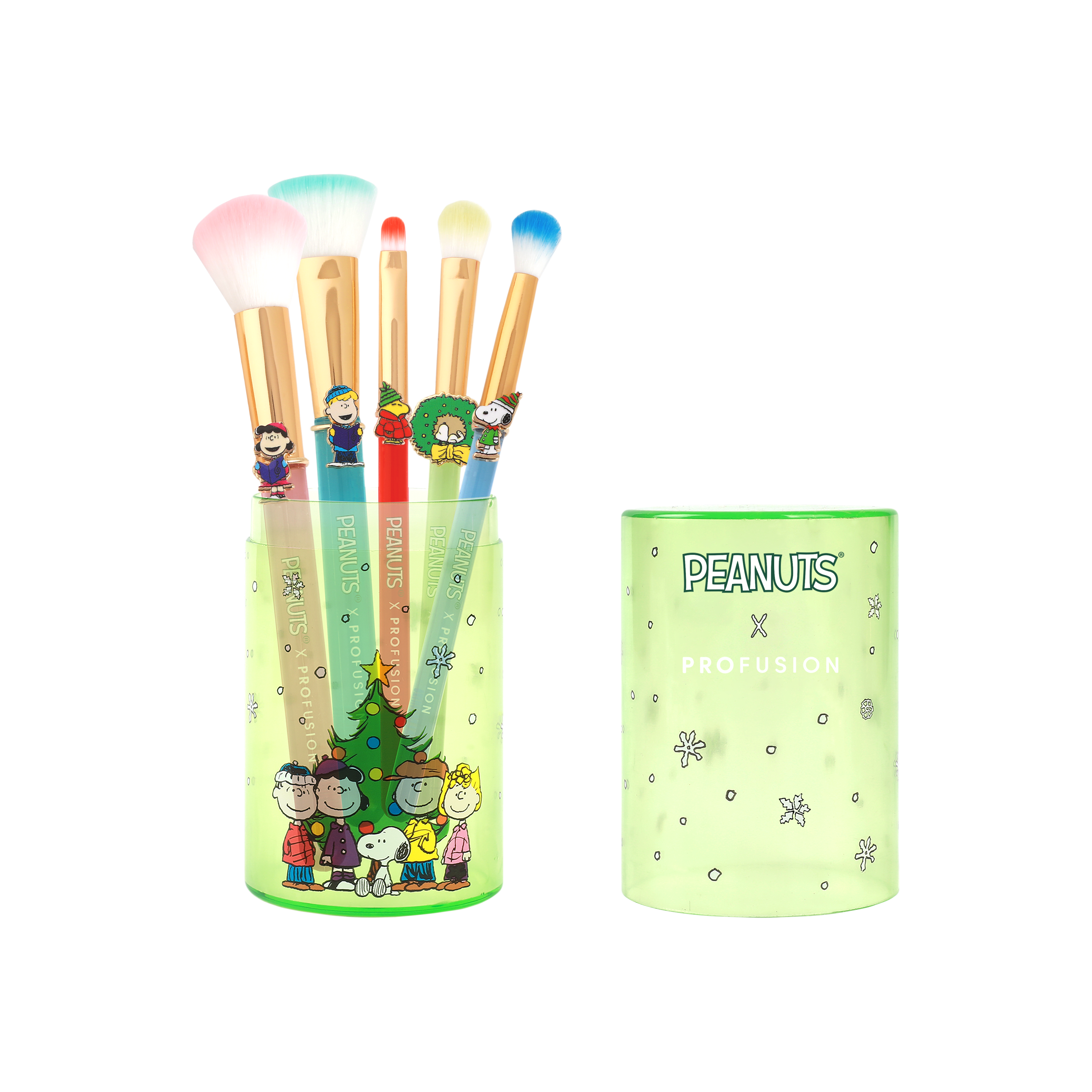 Profusion Peanuts Merry & Bright Set Pennelli Trucco con Astuccio