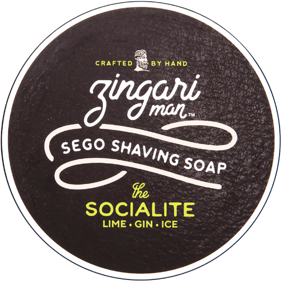 Zingari Man The Socialite sapone da barba 5 oz + dopobarba