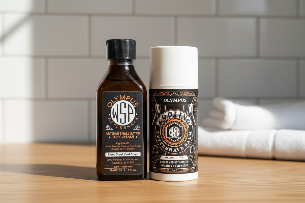 Wet Shaving Products Olympus balsamo dopobarba 100ml al mentolo