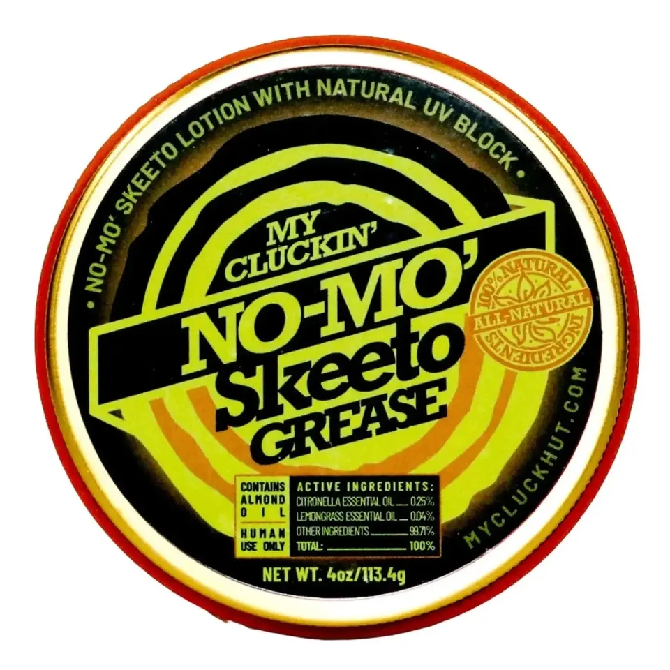 My Cluck Hut No-Mo Skeeto Grease balsamo corpo citronella