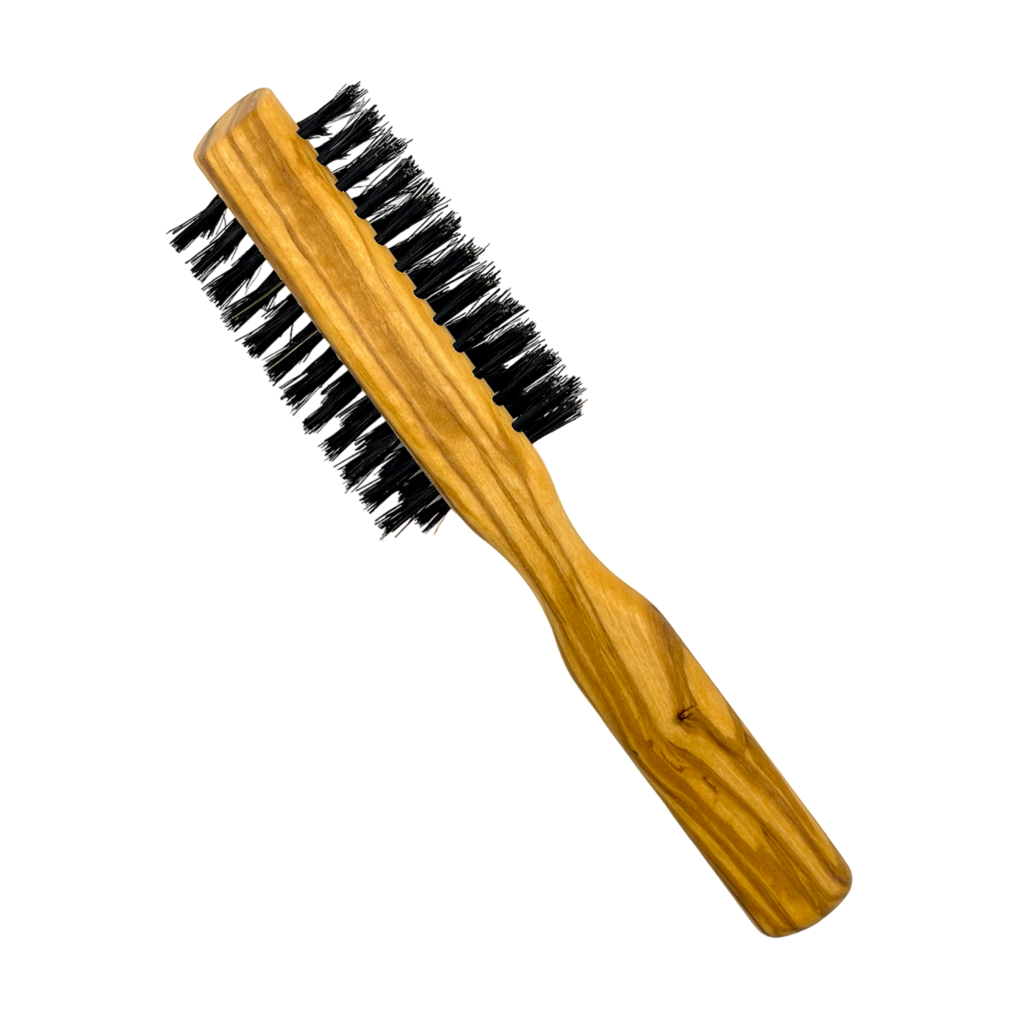 Dural spazzola capelli legno ulivo setole cinghiale 7 file