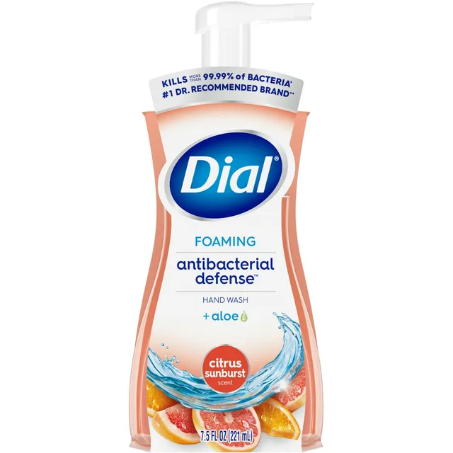 Dial Complete sapone mani schiuma agrumi 7,5 oz