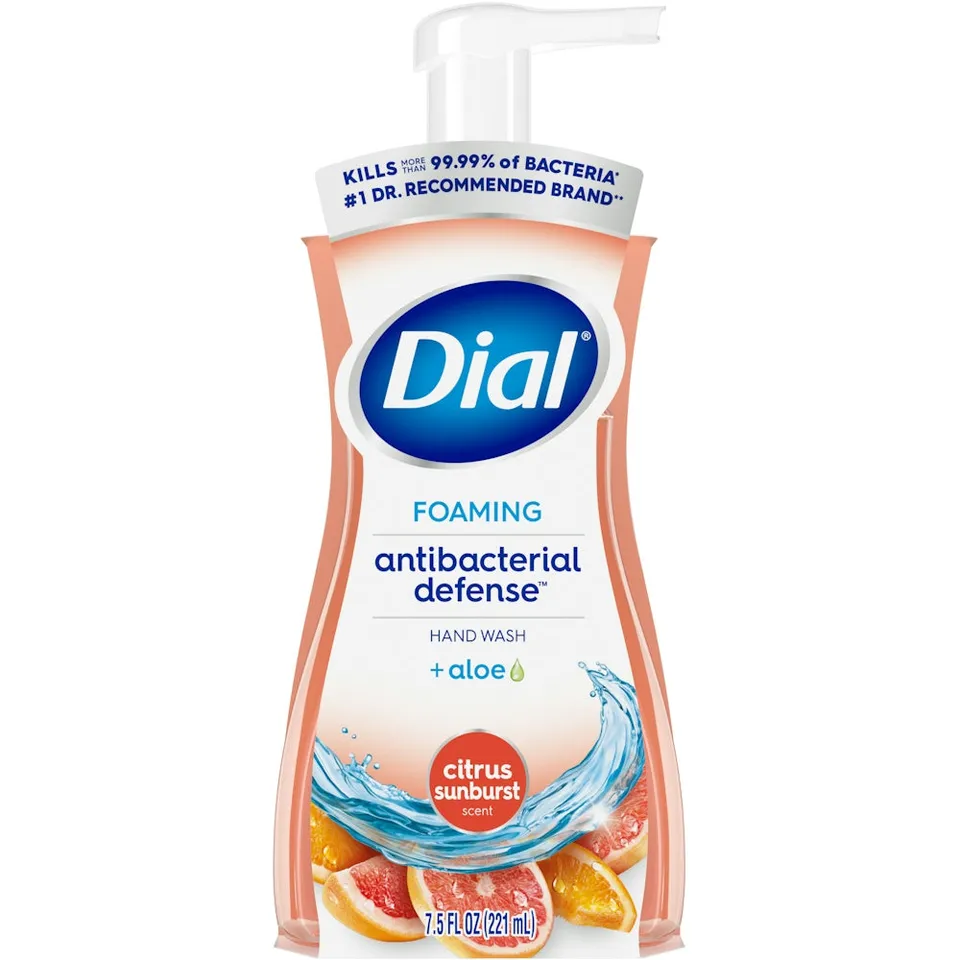 Dial Complete sapone mani schiuma agrumi 7,5 oz