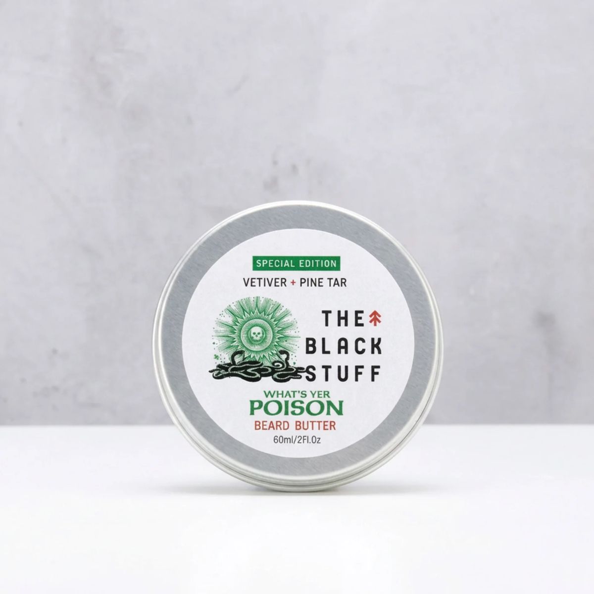 The Black Stuff Beard Care What's Yer Poison burro barba 60ml