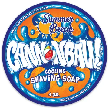 Summer Break Cannonball sapone da barba 4oz ananas