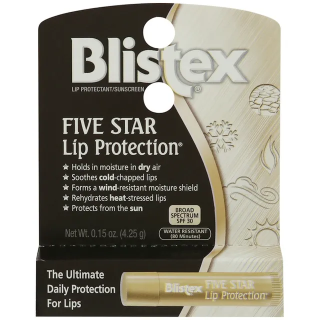 Blistex Five Star Balsamo Labbra SPF 30 Protezione