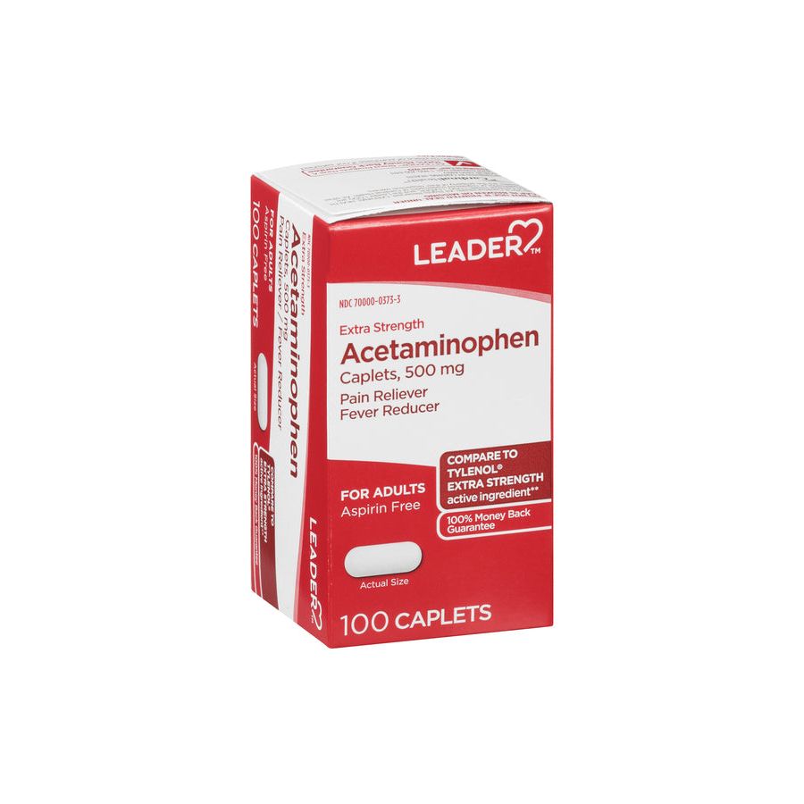 LEADER paracetamolo 500 mg compresse extra forte 100 pz