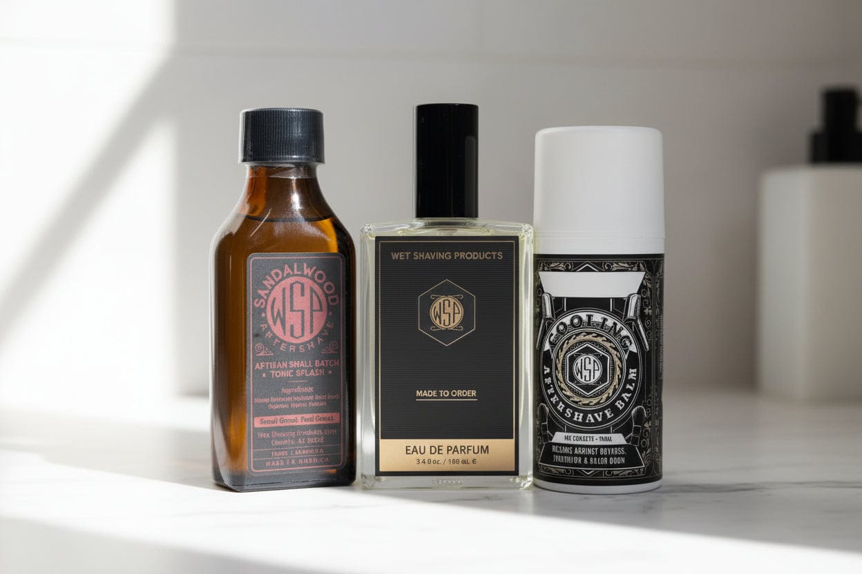 Wet Shaving Products Sandalwood Dopobarba Uomo Splash 100 ml Legnoso