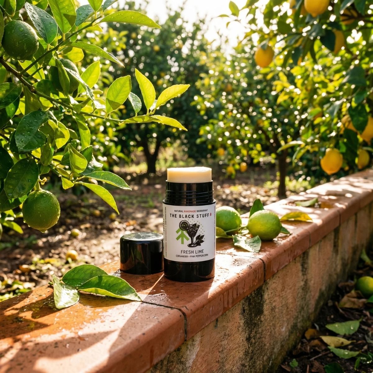 The Black Stuff Fresh Lime Deodorante Naturale Uomo Lime
