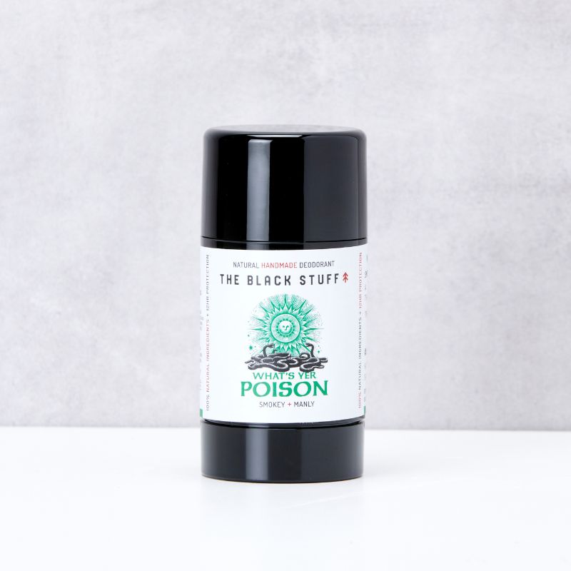The Black Stuff What's Yer Poison Deodorante Uomo Vetiver Menta Edizione
