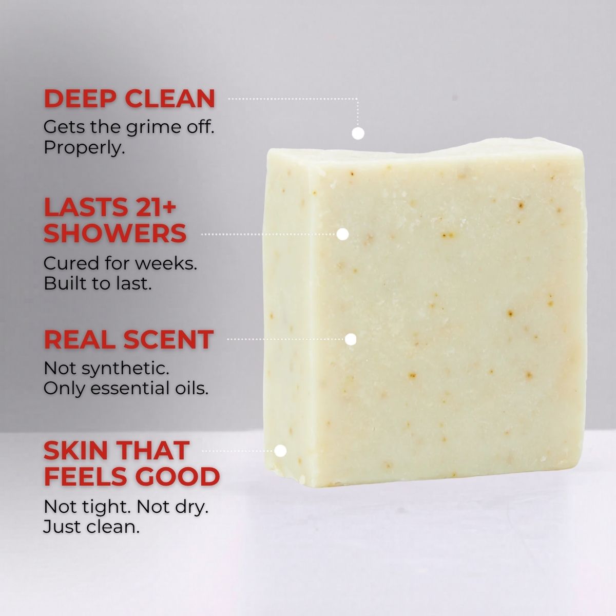 The Black Stuff Relax The Cacks saponetta uomo 140 g