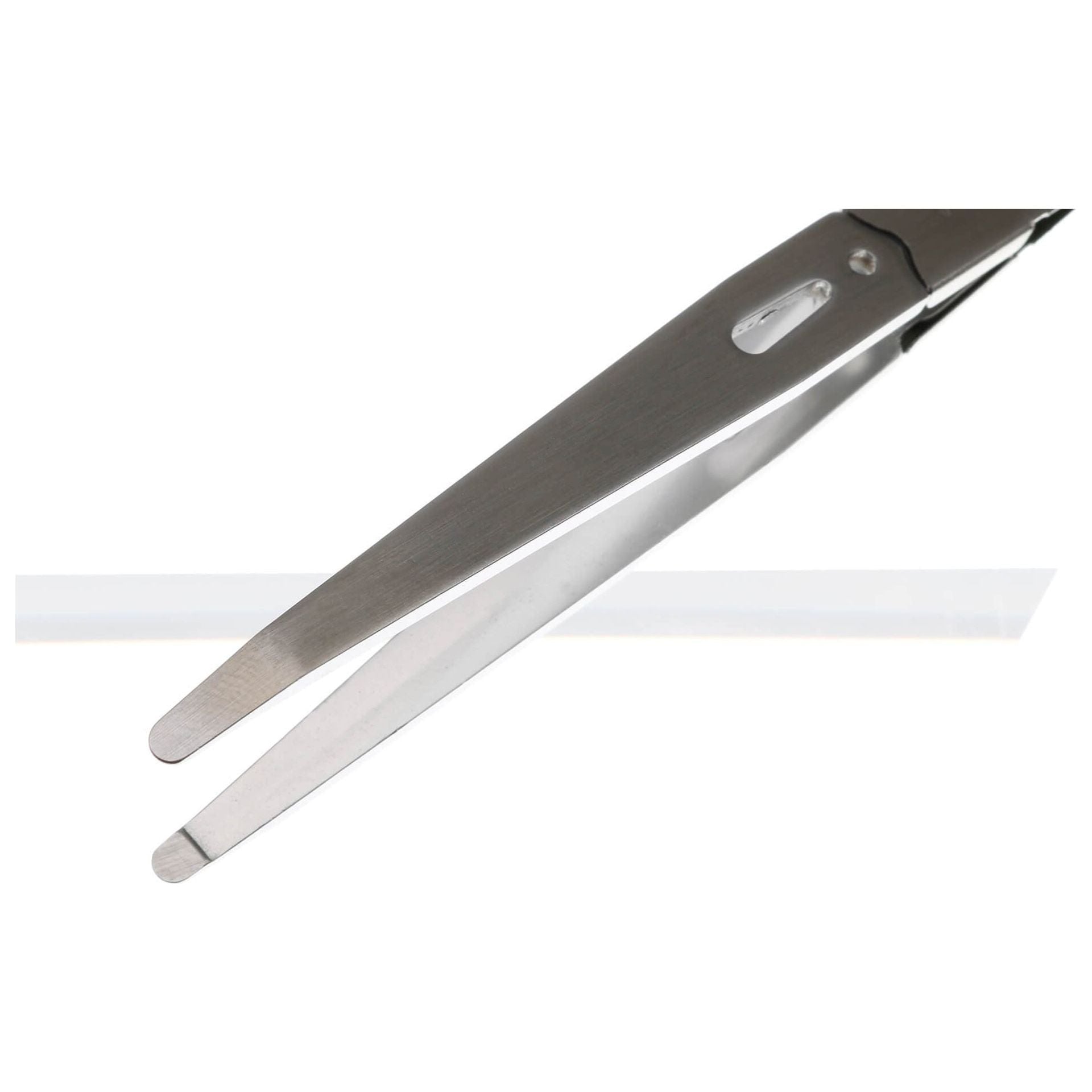 Seki Edge SS-516 pinzetta punta tonda acciaio