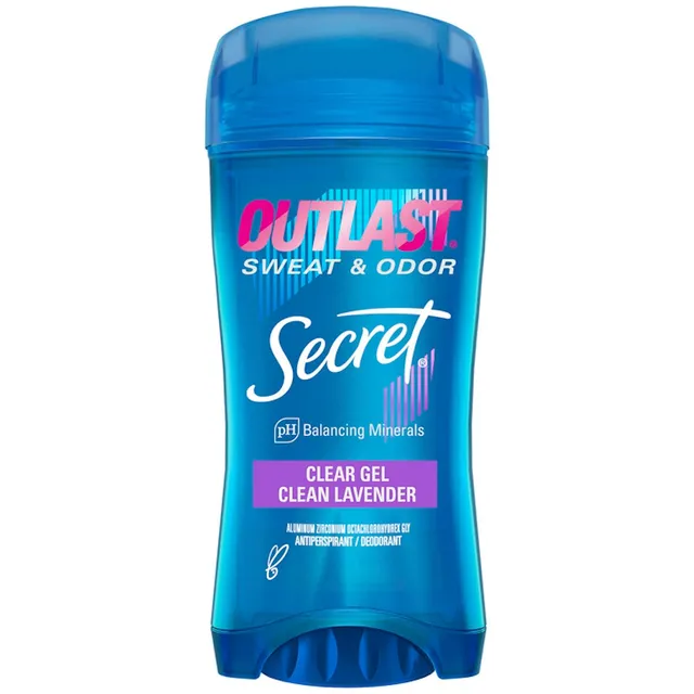 Secret Outlast Clean Lavender deodorante gel trasparente