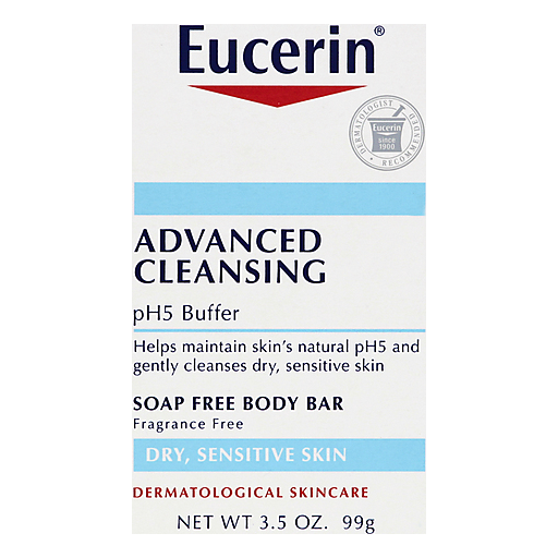 Eucerin Body Bar panetto detergente pH5 pelle secca 3,5 oz