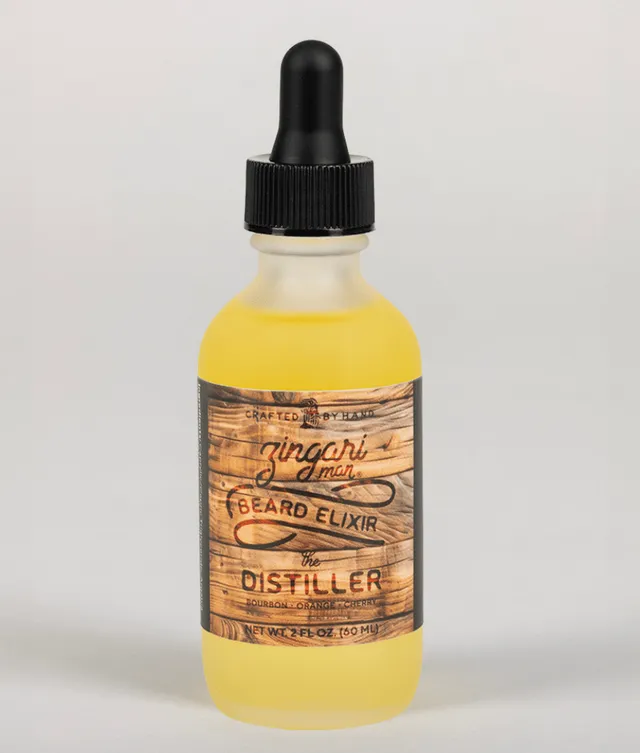 Zingari Man The Distiller Elisir Olio Barba Bourbon Vaniglia