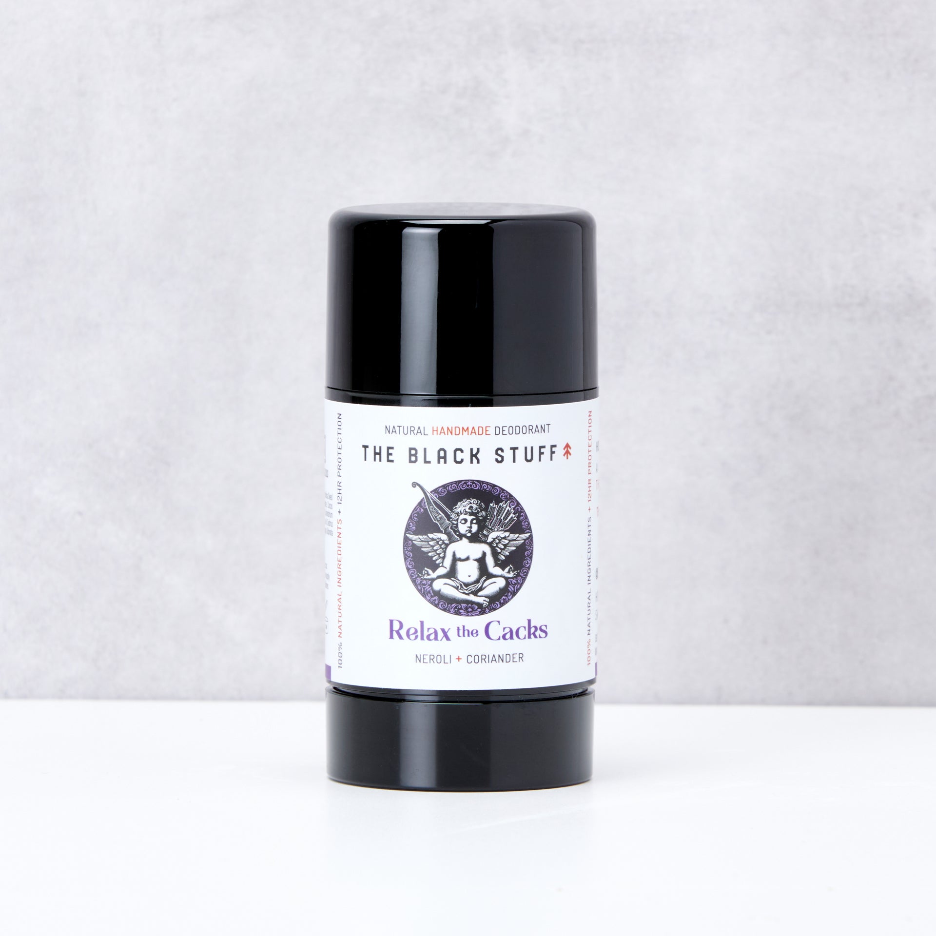 The Black Stuff Natural Deodorant Relax The Cacks deo naturale