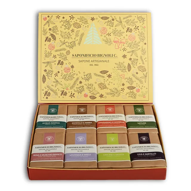 Bignoli Cofanetto 8 Saponette Premium 150 g Assortite