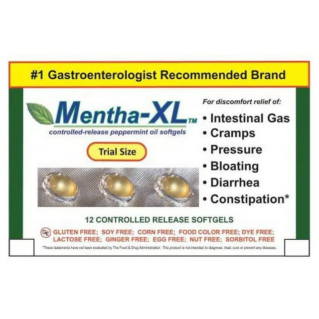 Mentha-XL capsule rilascio controllato 12 capsule digestive