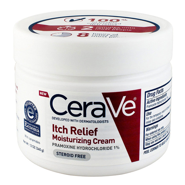 CeraVe Itch Relief crema corpo prurito pelle secca 340 g