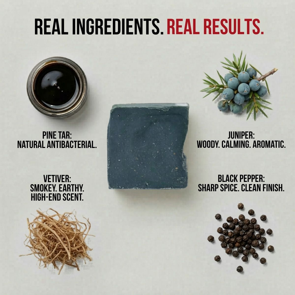 The Black Stuff Whats Yer Poison saponetta scrub 130g