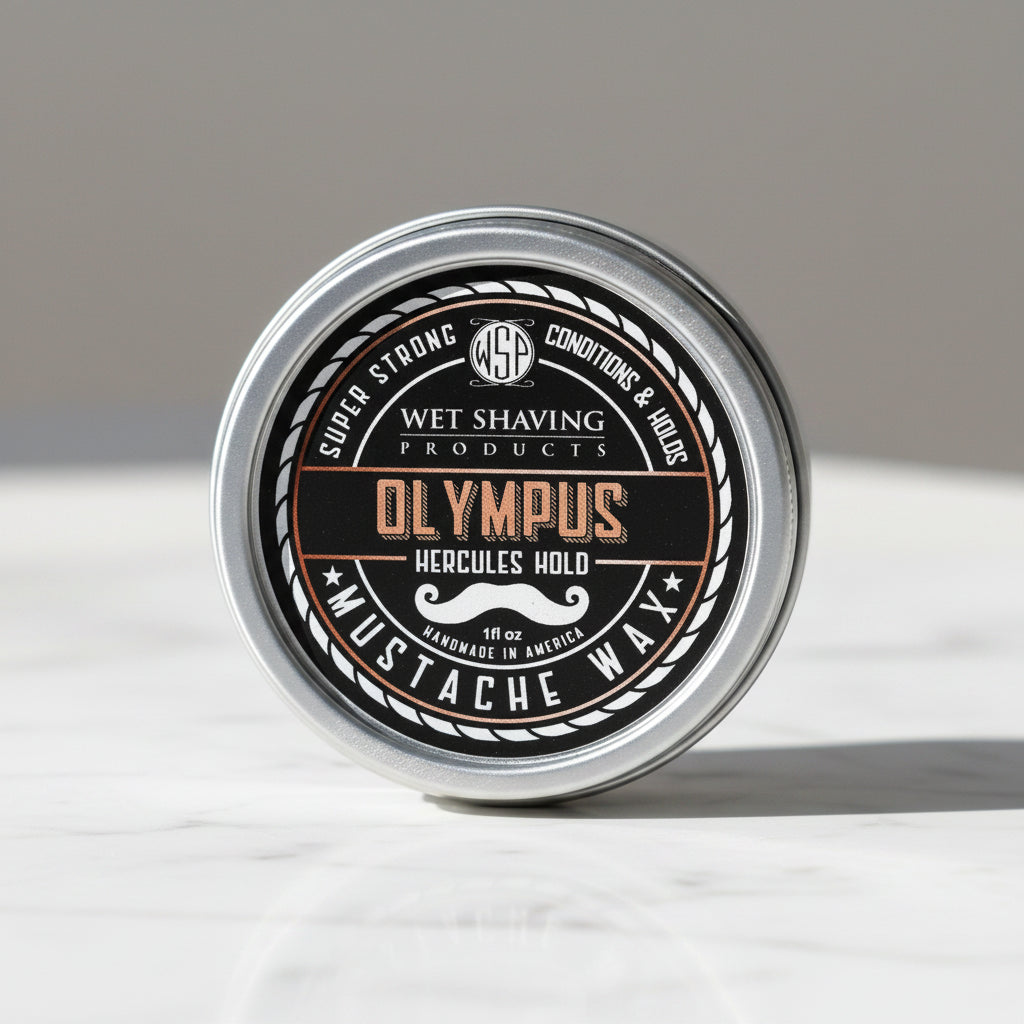 Wet Shaving Products Olympus cera baffi tenuta normale modellante