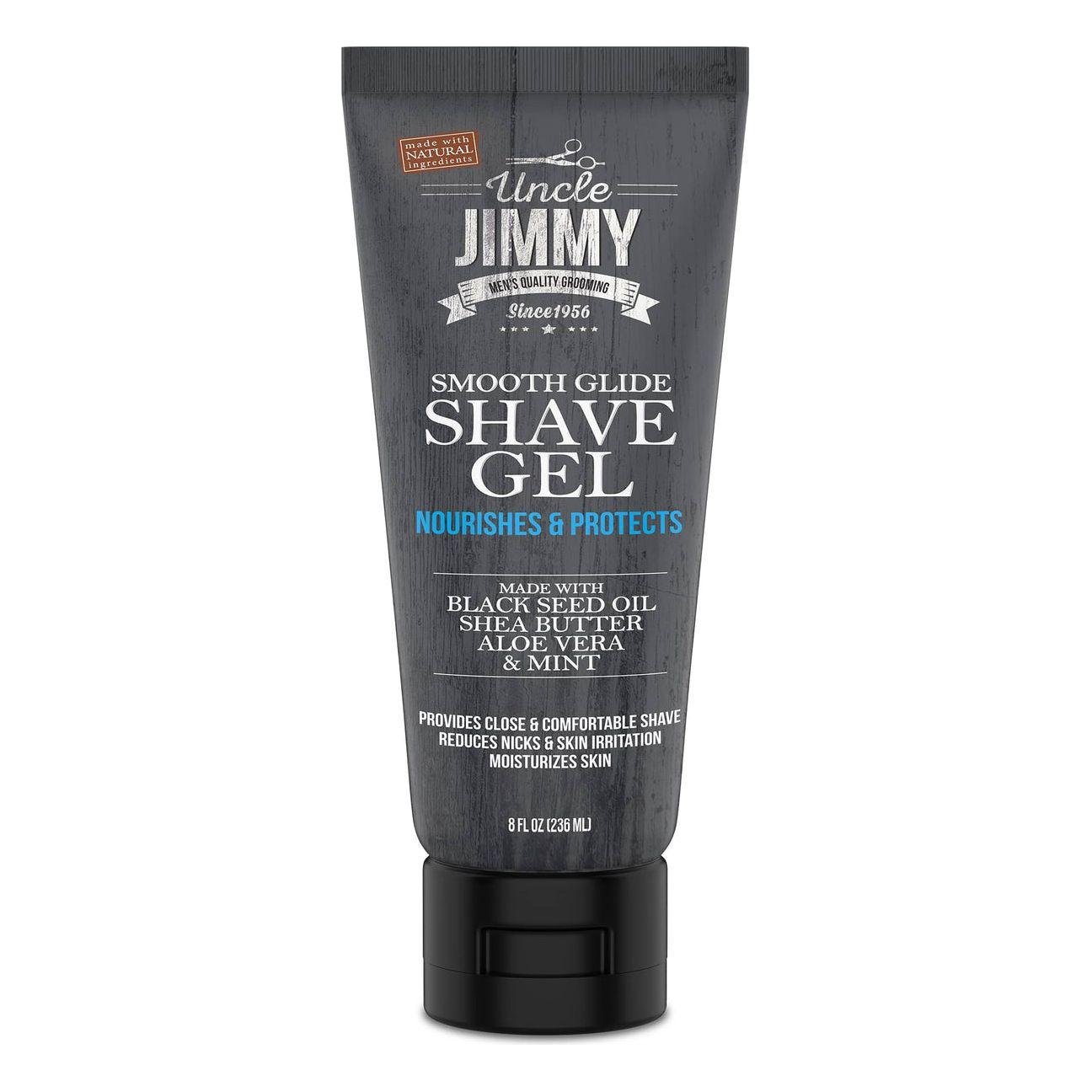 Uncle Jimmy Smooth Glide gel da barba uomo karité aloe
