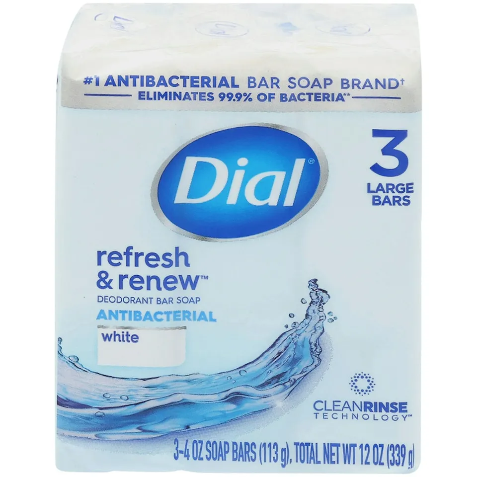 Dial Clean & Gentle sapone antibatterico 3x113g fresco
