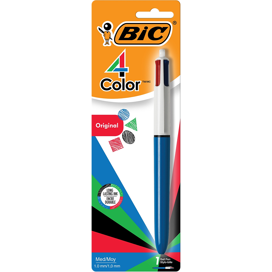 BiC 4 Color penna sfera 4 colori assortiti 1 pz