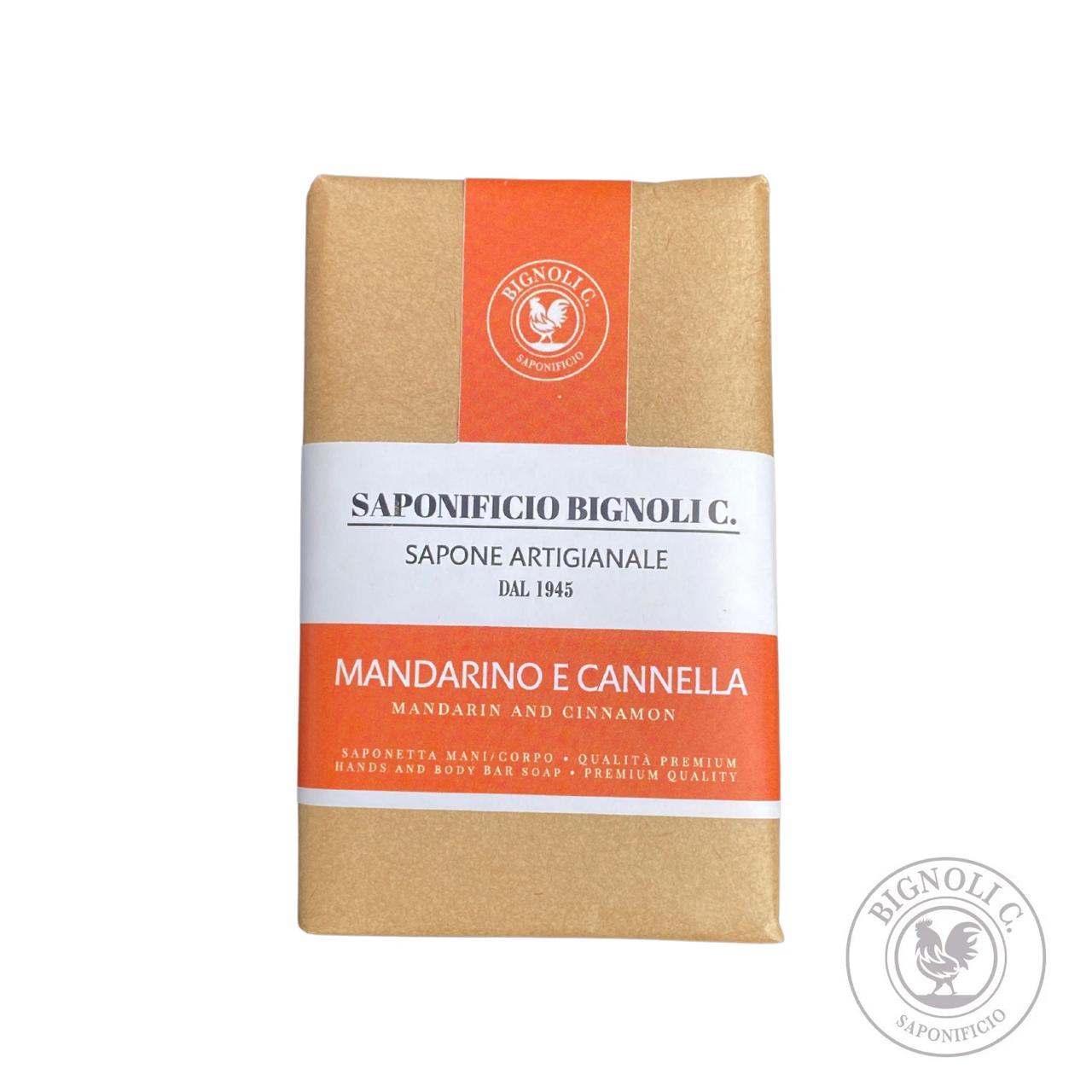 Saponificio Bignoli Saponetta Mandarino Cannella 150 g vegetale
