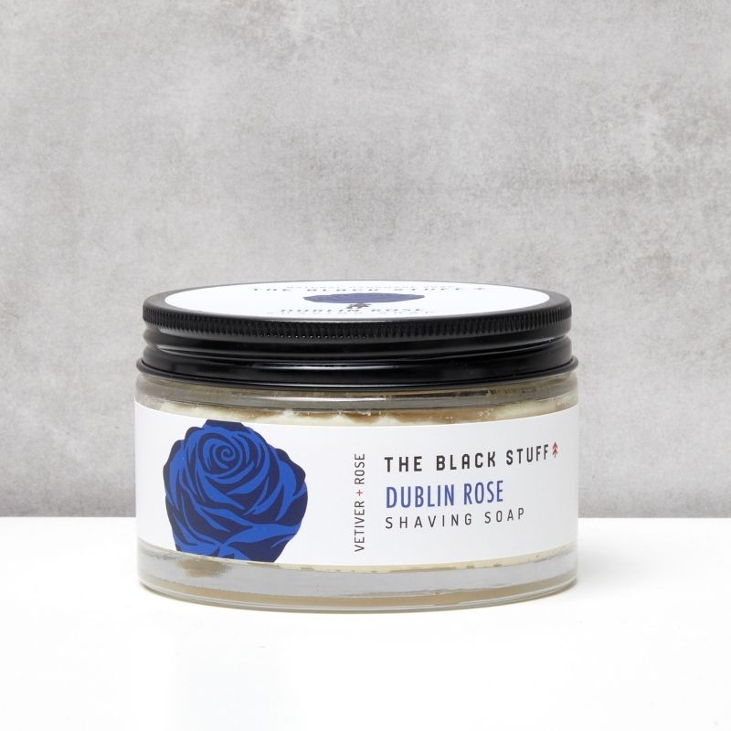 The Black Stuff Shaving Soap Dublin Rose sapone da barba 155g