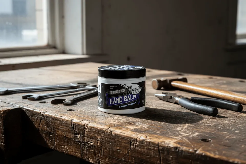 Wet Shaving Products Blue Collar balsamo mani Barbershop