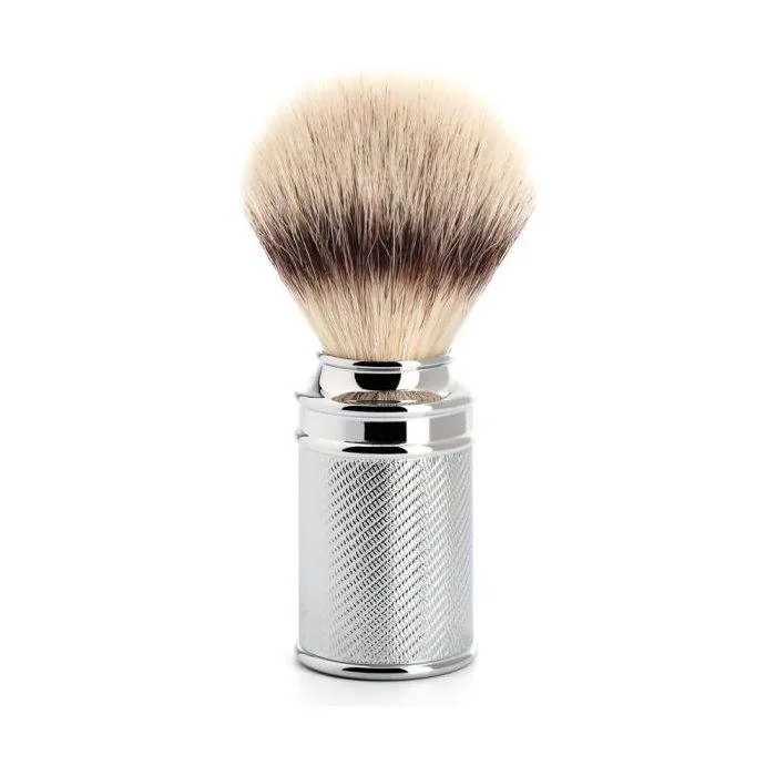 Mühle 31M89 Pennello da Barba Sintetico Cromato