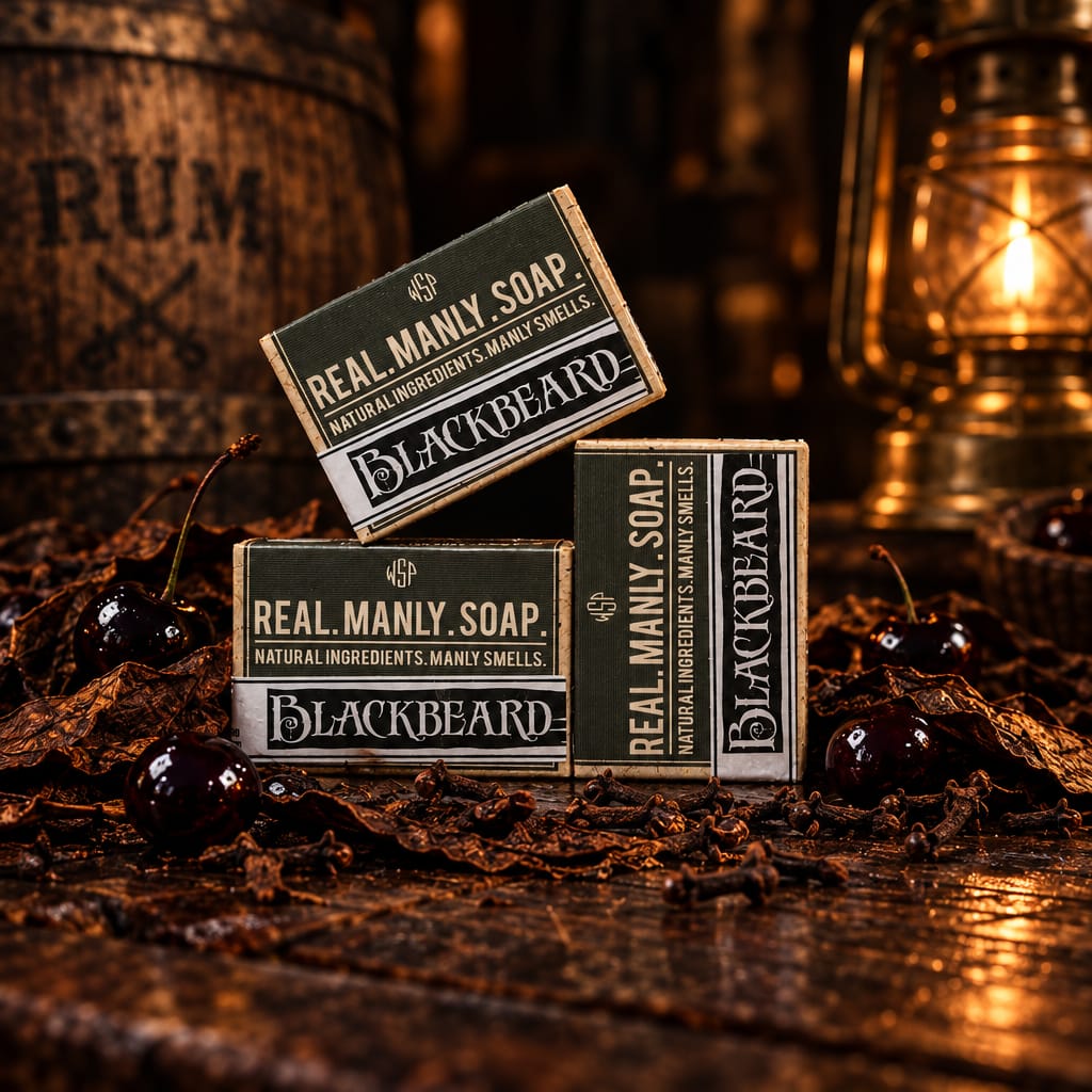 WSP Blackbeard Saponetta Corpo Tabacco 1 pezzo