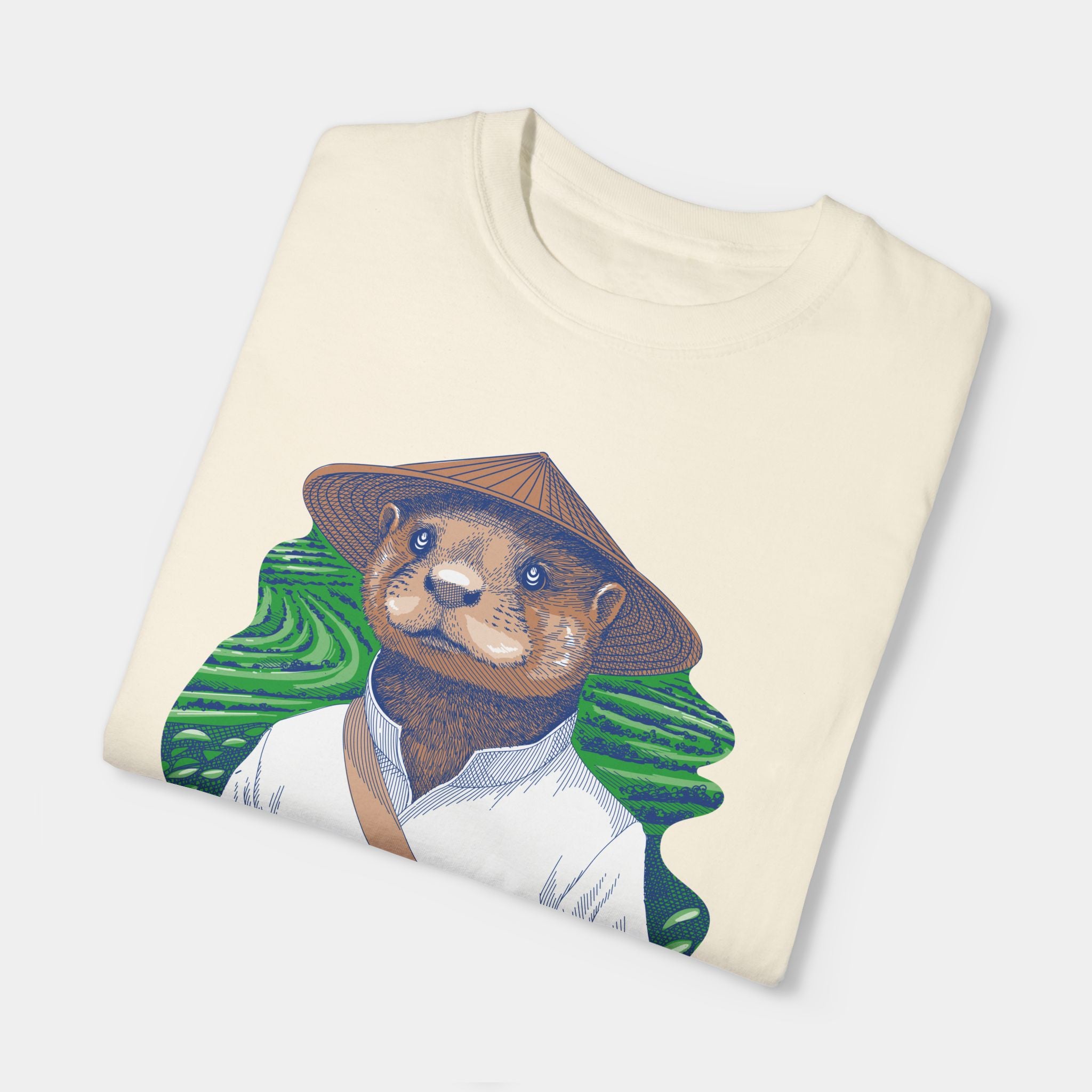 Noble Otter Jasmine Tranquility T-Shirt maglietta cotone bianca