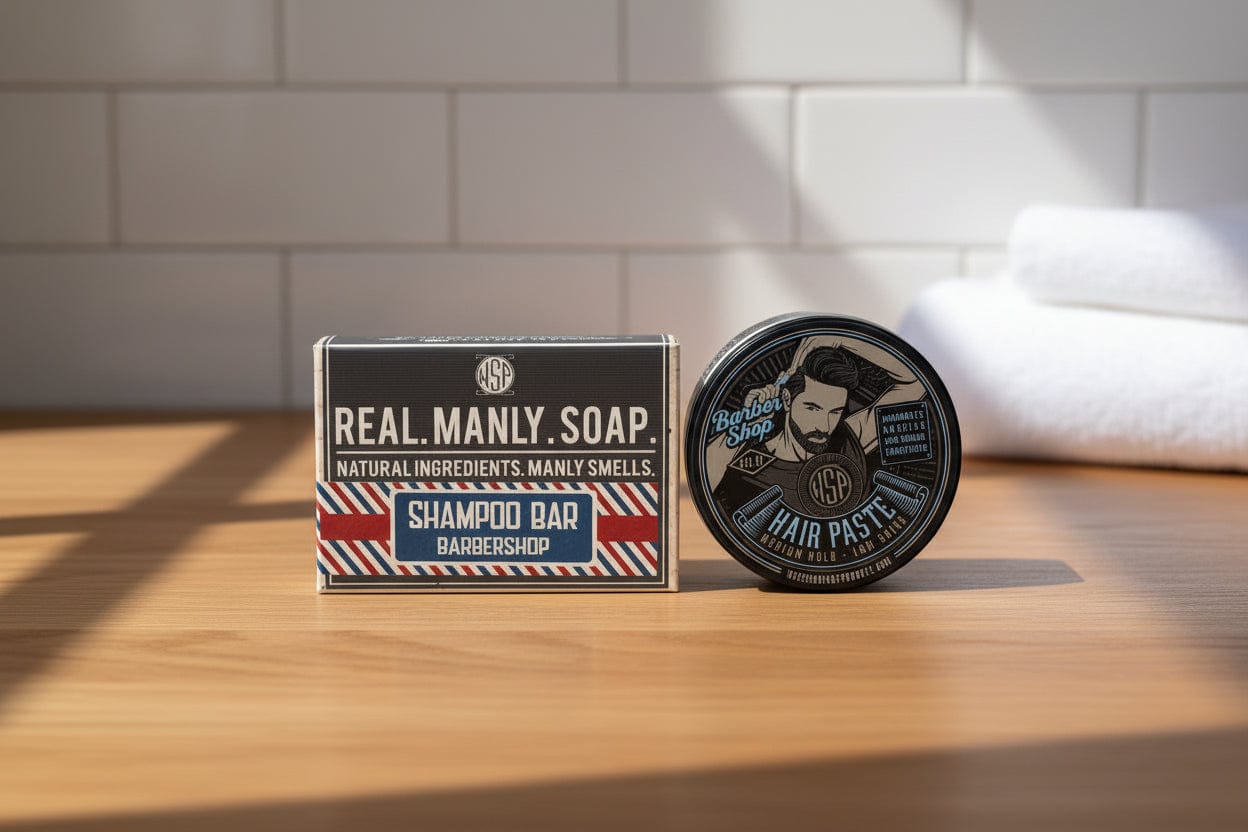 Wet Shaving Products Barbershop pasta capelli 1 vasetto opaca