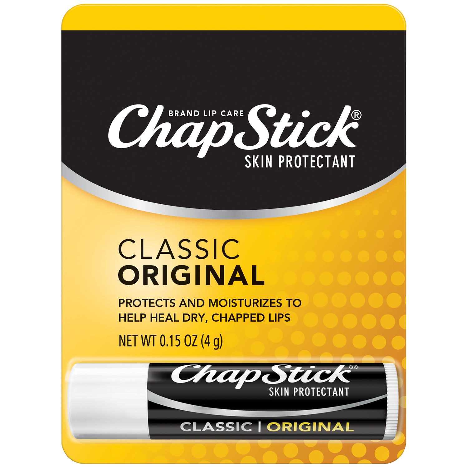 ChapStick Classic balsamo labbra protettivo 0.15 oz idratante