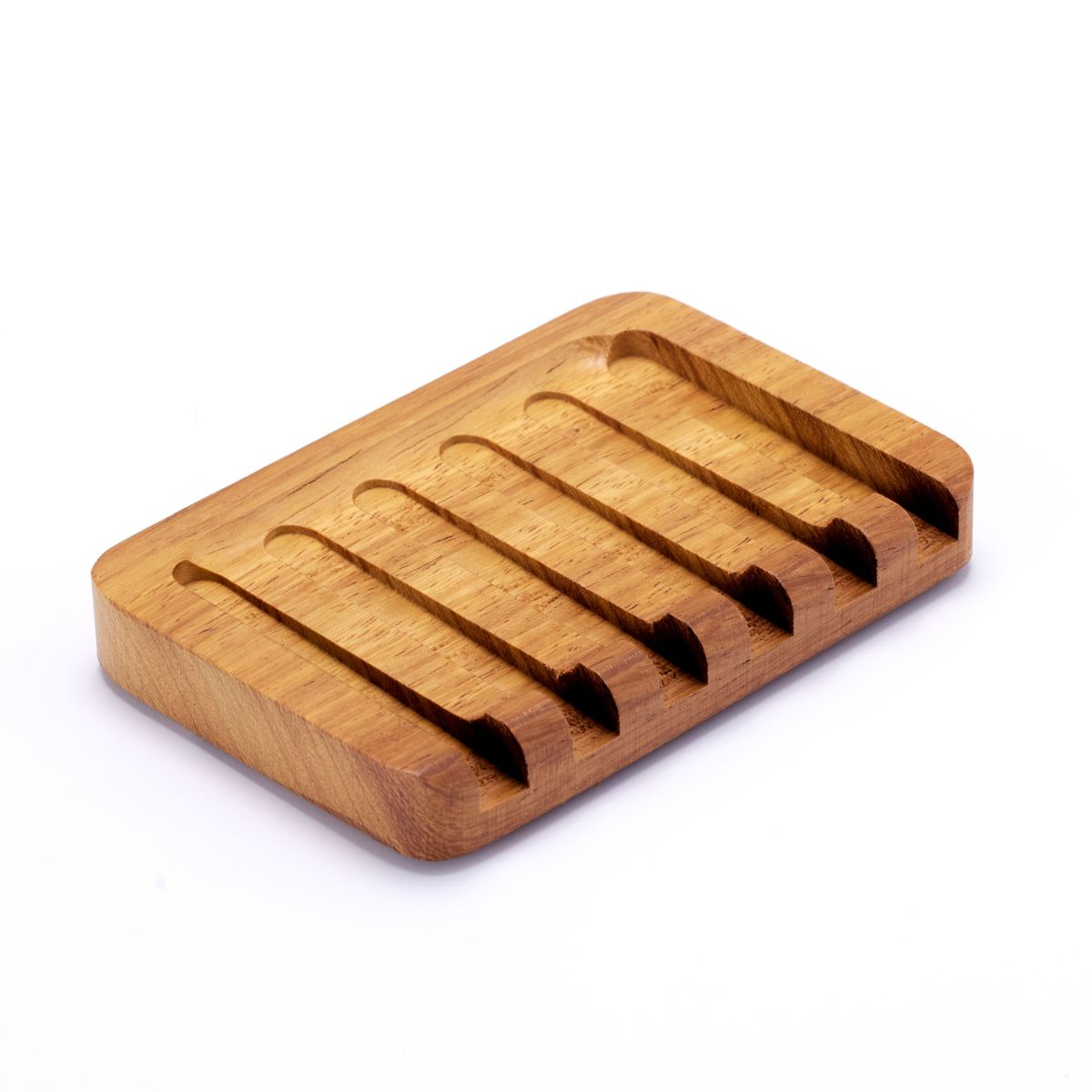The Black Stuff Soap Saver portasapone legno teak antiscivolo