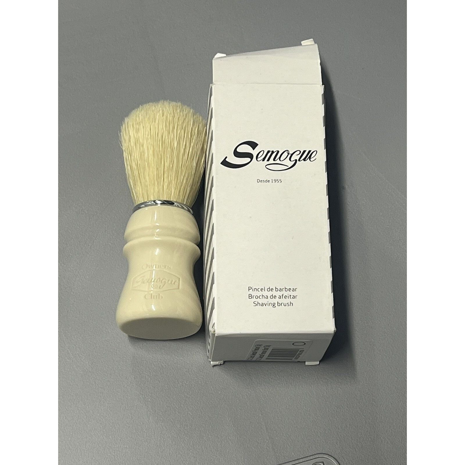 Semogue Owners Club Pennello Tasso Legno Ciliegio Stand