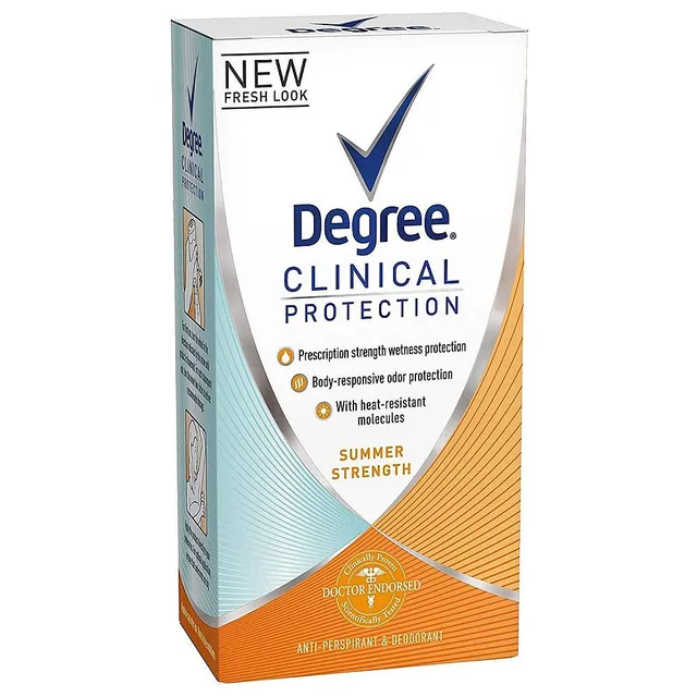 Degree Clinical Protection Summer Strength deodorante 48g mela