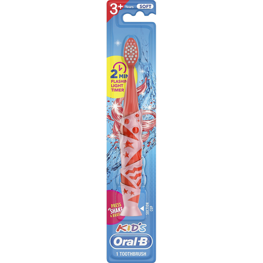 Oral-B Kids Spazzolino Bambini Setole Morbide Timer