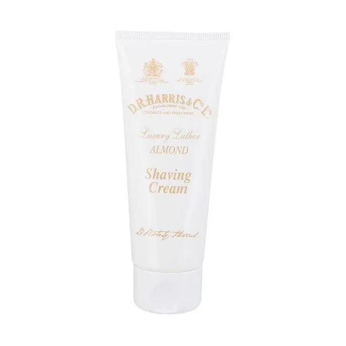D.R. Harris Almond Crema Barba Tubo 75g mandorla