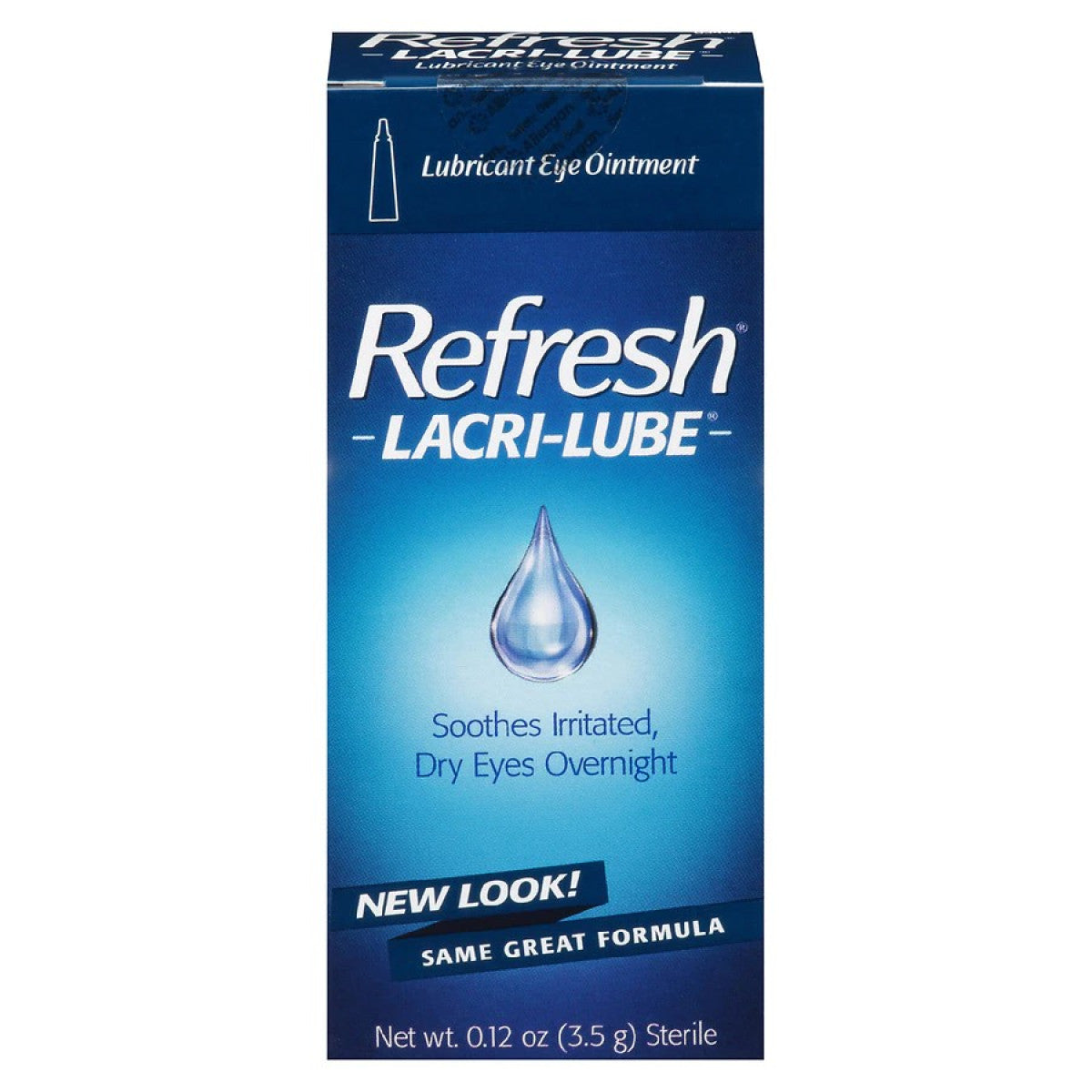 Refresh Lacri-Lube Pomata Oftalmica Notte 3,5 g Occhi Secchi